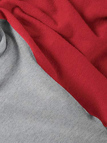 Ma Croix Essentials Camiseta Premium Raglán de Béisbol para Hombre, Manga 3/4 miniatura 5