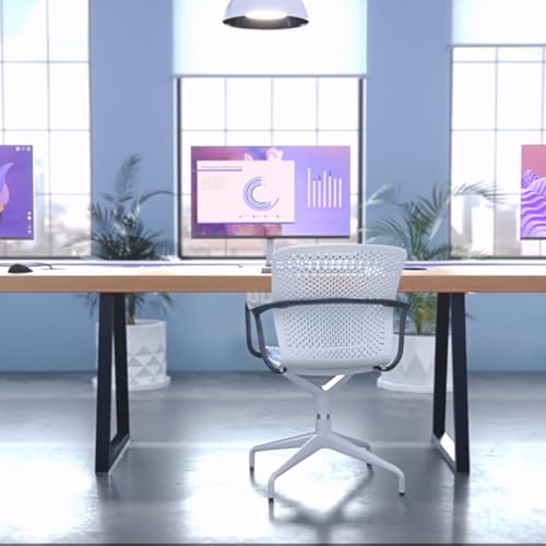 Dell P2723D 27-Inch QHD 1440p LED Backlit LCD Monitor (2-Pack) Bundle with Dual Pad Fast Wireless Charger, 4-Port USB 3.0 Hub, 6-Feet HDMI Cable, Screen Cleaner, and Mouse Pad (7 Items) - Image 5