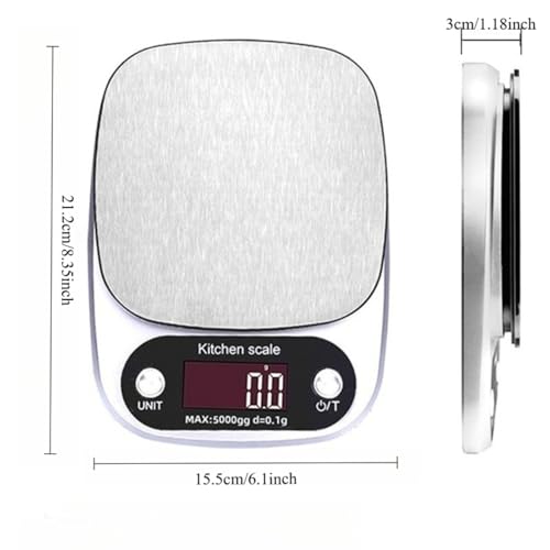 Báscula digital de precisión para envío 5kg miniatura 3
