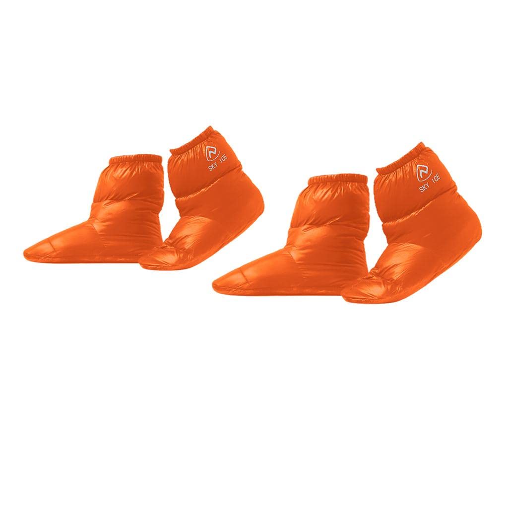 CALANDIS™ 2 Pair Outdoor Duck Down Slippers Sock Shoes Warmer Boot Booties | Socks | Men's | Clothing | & Hiking | Outdoor Sports-image-49