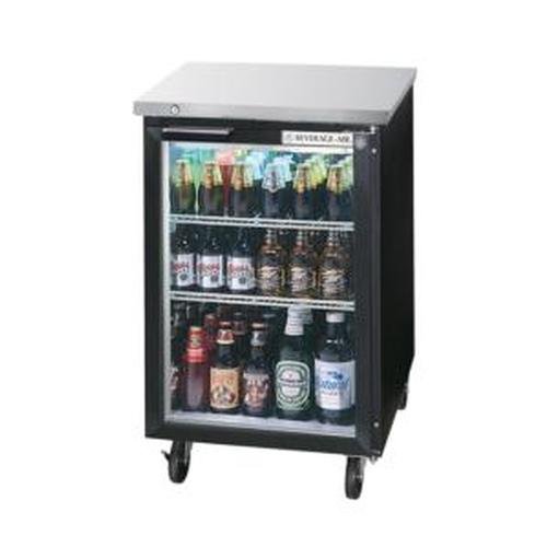 Beverage Air BB24HC-1-G-B One-Section Refrigerated Back Bar Storage Cabinet