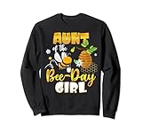 aunt of the bee day girl bee birthday party theme felpa