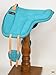 HILASON Horse Bareback Saddle Pad Anti Slip Base Suede Leather Turquoise | Baretek Riding for Horses