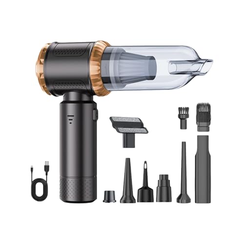 大容量ポータブル車用掃除機 22000Pa 吸引 6 段階濾過システム 8 つのツールが付属ホームオフィス用ポータブル車用掃除機家庭用