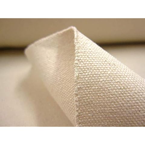 100% Cotton Canvas Natural Duck Fabric by Discount Fabrics Cover