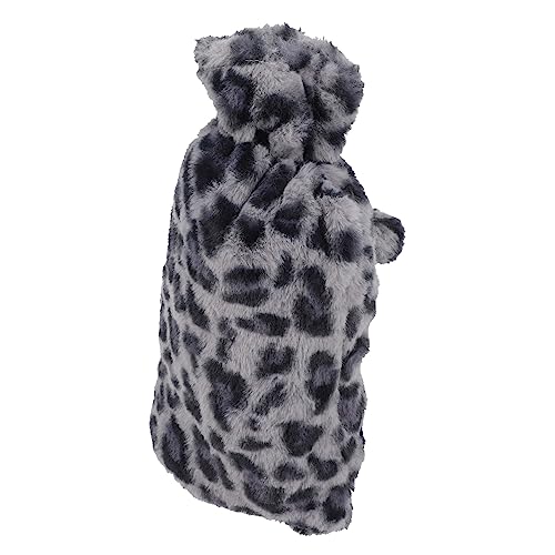 Ipetboom Housse De Bouillotte Avec Motif Léopard Étui Pour Chaudes Accessoire Hiver Pour Au Chaud Réutilisable Et Décoratif