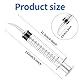 12 ml Dental Spritzen 10 Stück Dental Irrigation Spritze Einzelverpackt Dosierspritze zum Reinigen der Zähne Pflege der Weisheitszähne Füttern von Haustieren