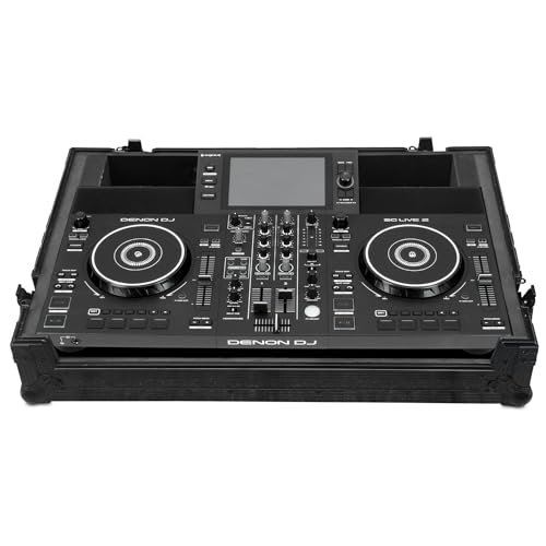 Valise rigide UDG Flight Case Denon DJ SC Live 2 Blk Plus finition noire de qualité - 3
