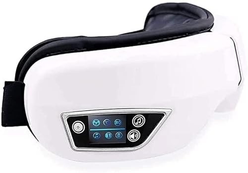 YTYLBD Smart Elektrisches Augenmassagegerät mit Heizung, Vibration, Luftdruckfunktionen zur Linderung der Ermüdung der Augen, trockene Augen, Bluetooth-Musik, wiederaufladbar Cover