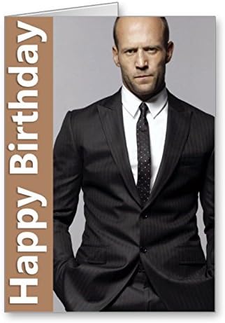 Jason Statham Carte D Anniversaire Amazon Fr Fournitures De Bureau
