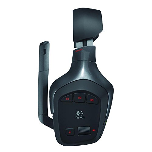 Logitech G930 Cuffia Wireless per Giochi, Nero