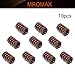 MroMax 10Pcs 3D Printer Die Spring 14mm OD 20mm Long Spiral Stamping Extra Heavy Load Compression Mould Die Spring Brown 3D Printer Spring Bottom Connect Leveling Compatible with 3D Printer Bed