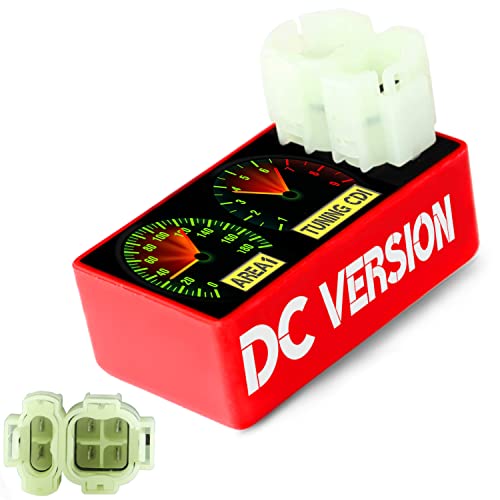 Area1 Tuning CDI Zündeinheit DC-Version offen ungedrosselt für 50ccm China 2-TAKT. Kompatibel mit AGM Explorer, Race GT50, RS Ultima, Luxxon, Rivero