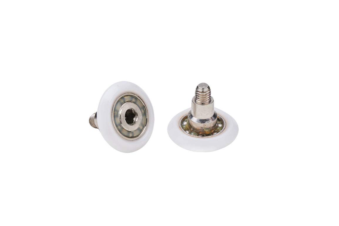 Ricambi & Box Doccia Cuscinetti Box Doccia Rotelle a Sfera per Ante Scorrevoli 22x5x18,7 mm