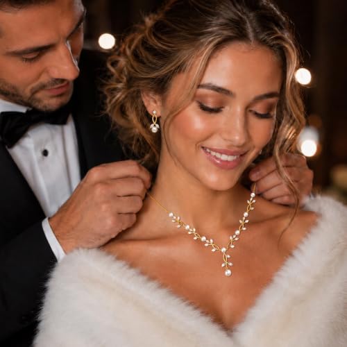 Image of Zeffy Pearl Necklace 4MM /6MM /8MM Dainty Round Imitation Pearl Choker Necklace Wedding Pearl Necklace Delicate Jewelry for Women Simple Bridesmaid Jewelry Gifts