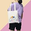 PLITI Theatre Tote Bag Drama Actor Actress Gift Comedy Tragedy Mask Theatre Bag I'm Not Yelling I'm Projecting Travel Pouch (Yelling projecting TGU) #1