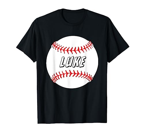 Nombre personalizado Luke Sports Celebrations Baseball Camiseta