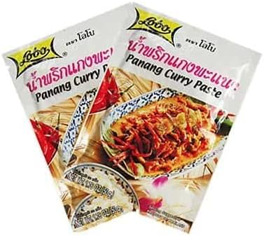 Thai Panang Curry Paste Lobo Brand 2 x 50gm Packets