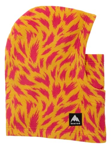 Burton Kids' Burke Hood, Fur Goldenrod, Helmet Size