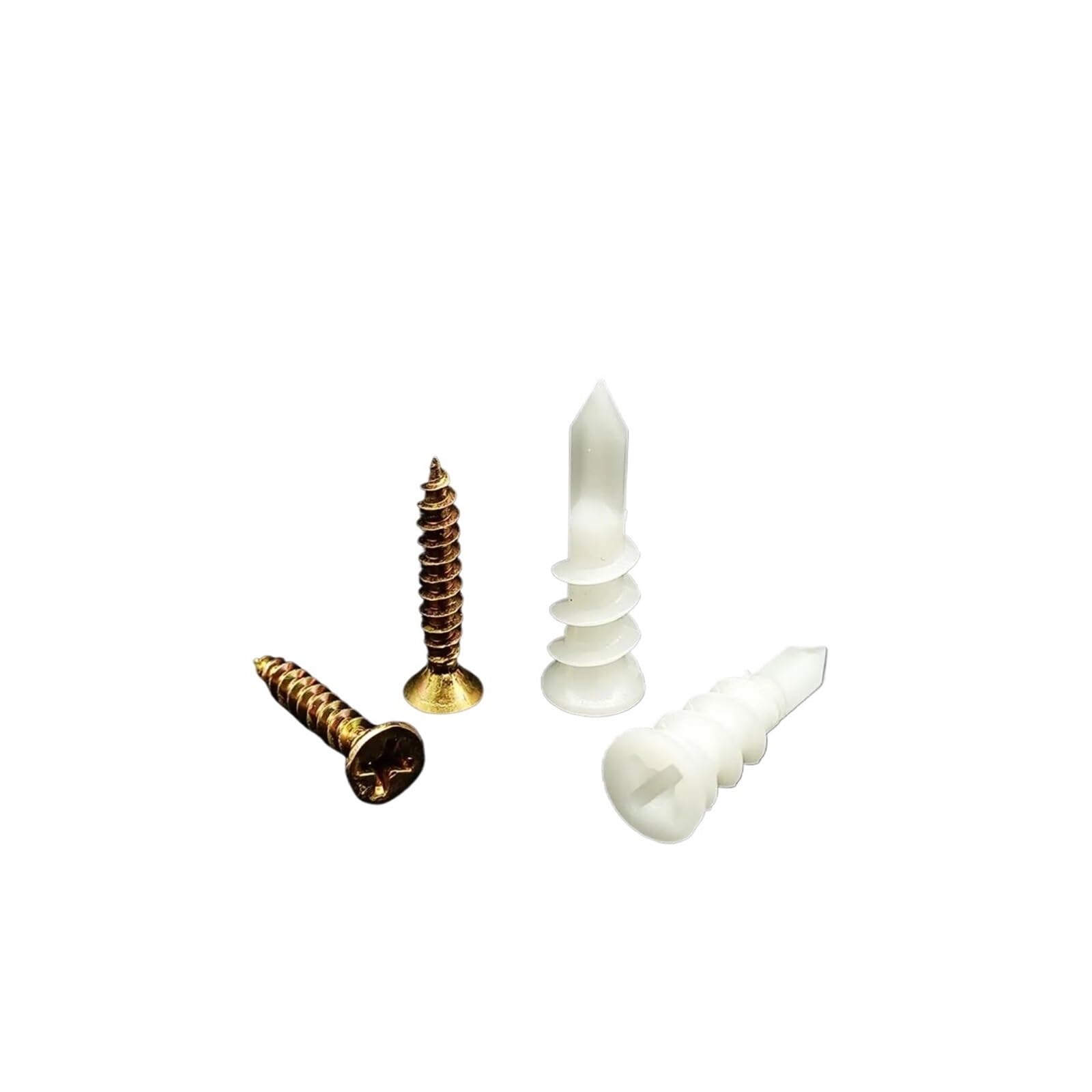 Mdsiokhj 10 Pcs 10X33.0mm Expansion Screws Self Drilling Drywall Anchor With Tapping Screw(10 Pcs 10X33.0mm)