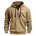 Produktbild Herren Hooded Jacket S.A.A.B, Leichter Kapuzenpullover, Ideal für Sommer & Herbst, mit Kapuze(Multicolor 3,L)