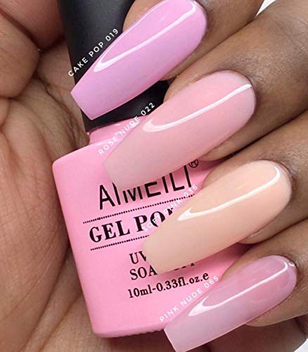 Aimeili Soak Off Uv Led Gel Nail Polish Multicolor/Mix Color/Combo Color Set #TOP2