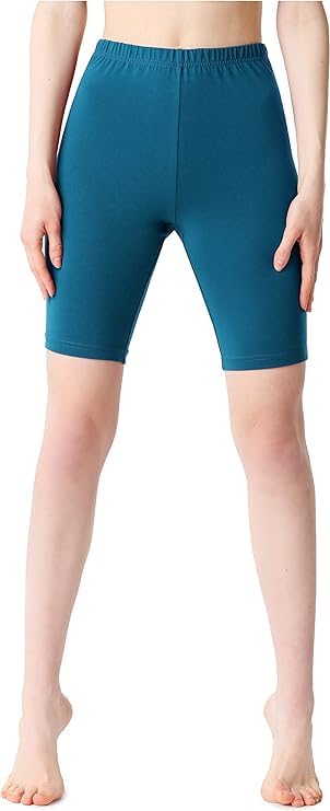 Image of DIVING DEEP Womens Slip Shorts for Under Skirt Shorts for Women & Girls High Waisted Women's Shorts | Stretchable Skin Fit Shorties Tights for Women & Girls | Cycling Shorts for Women