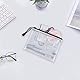 Ipow Dokumententasche Mesh Beutel Perfekt für Büro Dokumenten und Reiseutensilien zu organisieren … (10 Pack Größe A6)