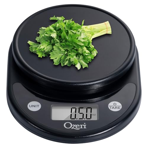 Image of Ozeri Pronto Kitchen and Food Scale with Variable Graduation Technology | Recognized by experts -- Winner of awards from the Food Network, The New York Times' Wirecutter, CNN Underscored, and others.