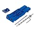 Produktbild Kreg Pocket Hole Jig XL | Bohrschablone | Holzverbindung | für extra große Pocket Holes | Set mit Stufenbohrer + Tiefenaschlag + Schrauberbit + Klemmadapter