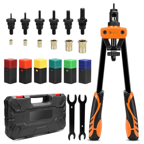 Nietmutternzange Set, Lytool Blindnietmutternzange mit 205 Stk...