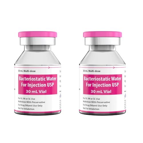 Bacteriostatic Water 30mL | 0.9% Benzyl Alcohol x 2 Qty