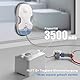 HUTT C65 Fensterputzroboter mit Sprühfunktion, Elektrischer Fensterputzer Fernbedienung mit 80ML Tank, Fensterreiniger Roboter Automatischer, für Innen- und Außenfenster, 10x Lappen, Koffer