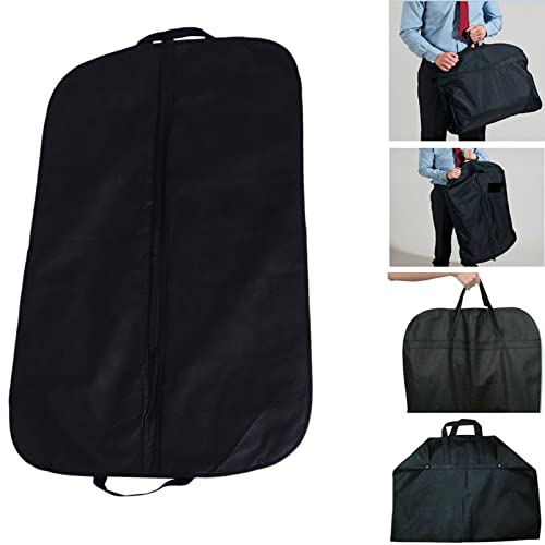 Angoily Garment Bag for Travel and Storage, 39. 4 Long Breathable Suit Garment Dress Shirts Coat Cover Bag with Carry Handle, Black2