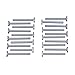 DCT Tee Bolt Set - 20 Pack 2-1/2in T Bolts for Woodworking, T Track Bolts Jig Bolts, 1/4in 20 Thread T Bolt