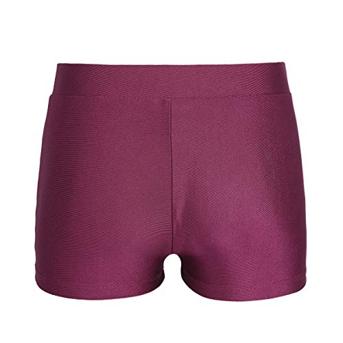 iiniim Kids Girls Stretch Cotton Gymnastics Ballet Dance Booty Shorts Workout Sports Yoga Cycling Running Active Shorts3