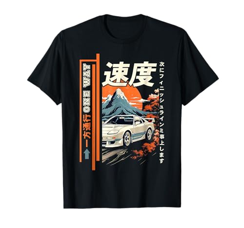 Retro Vintage Japanese JDM Ride Legendary Race Car Graphic T-Shirt