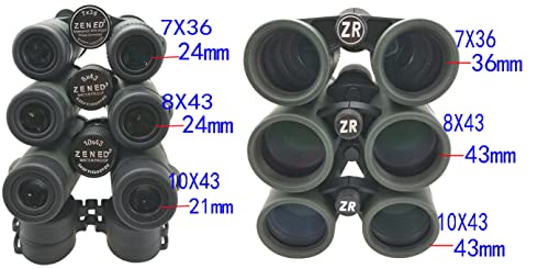 Zen Ed2 7X36 Binoculars With Dielectric Prism Coating #TOP2