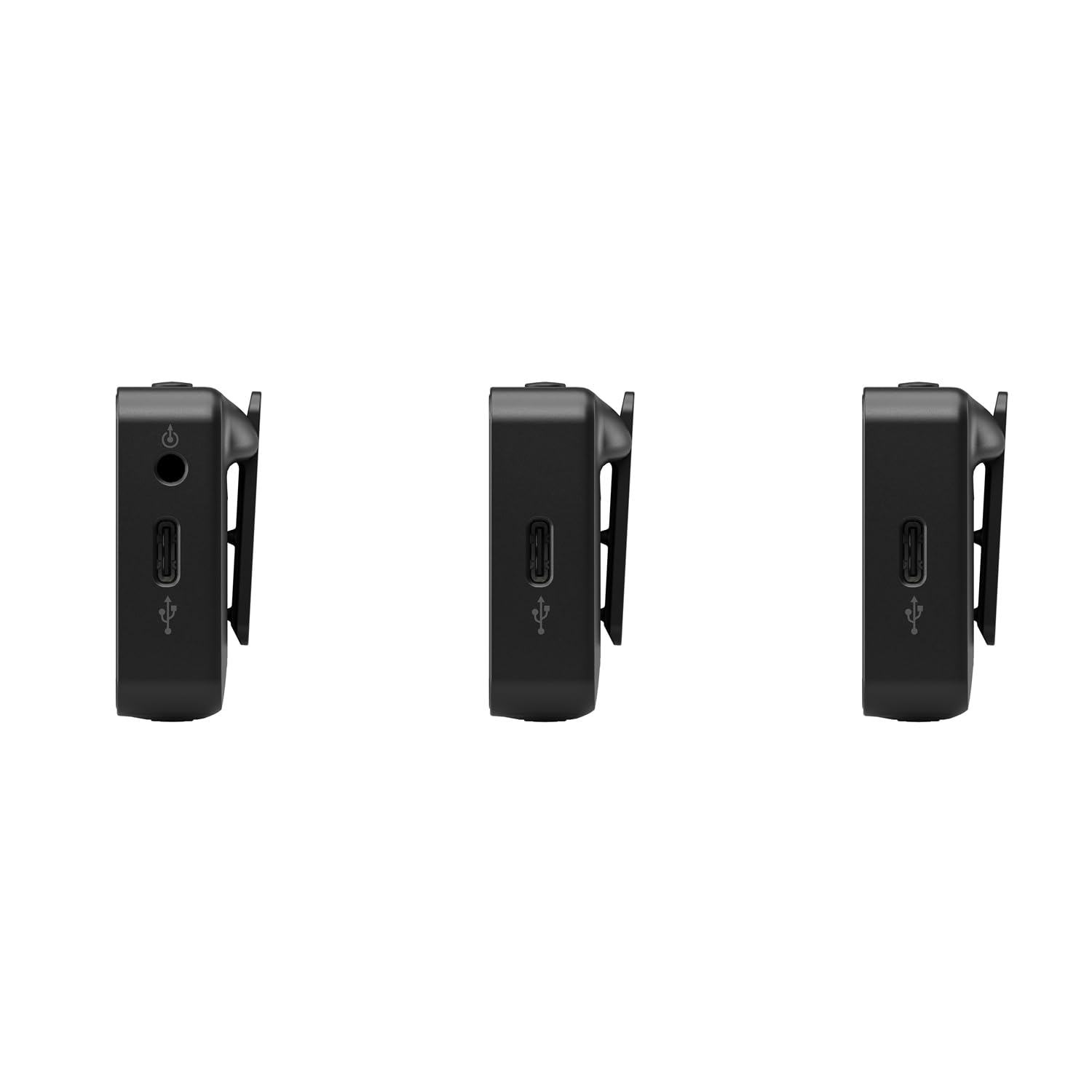 Rode Wireless Pro Kit de microphone avec adaptateur manuel Interview GO et protection anti-vent keepdrum en fourrure Noir