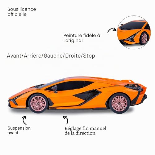 Jamara Lamborghini Sián Modèle Radiocommandé Voiture Moteur Électrique 1: - vue 5