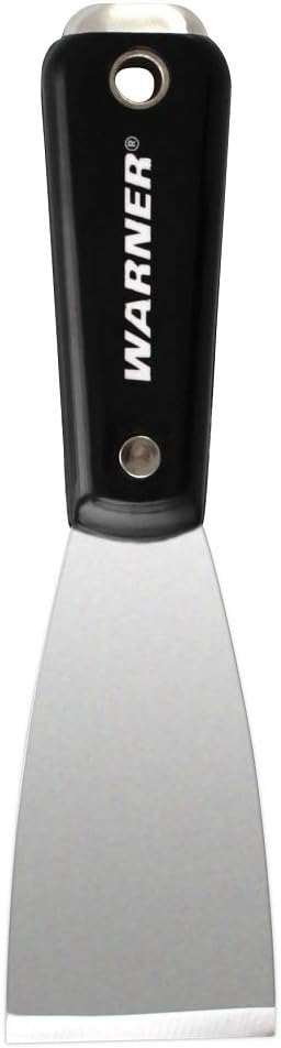 Warner 2" Stiff Scraper w/Hammer Cap, Carbon Steel, Painter's Series, 10997