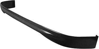 MagicDrift Rear Bumper Lip Diffuser Spoiler, Compatible with 1996-2000 Honda Civic Hatchback, TR Style PU Rear Lower Splitter Protector, Unpainted Black, 1PC