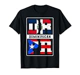 Puerto Rican Dominican Republic Dominirican Flag Pride T-Shirt