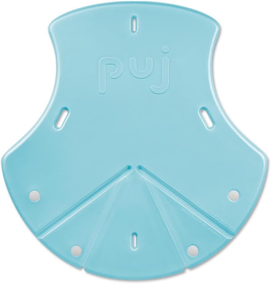 PujTub - The Soft, Foldable Baby Bathtub – Bathtime for Newborn Baby, Infant, 0-6 Months, In-Sink Baby Bath, BPA free, PVC free - Aqua
