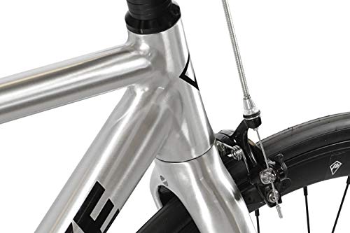 Miniatura 7 de Fabricbike Light - Bicicleta Fixed, Fixie, Single Speed, Cuadro Y Horquilla Aluminio, Ruedas 28 , 4 Colores, 3 Tallas, 9.45 Kg Aprox. Light Polished, S-50cm