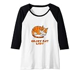 Photo Gallery donna funny fat cat sleeping crazy cat lady cat lover gifts maglia con maniche raglan Photo Gallery donna funny fat cat sleeping crazy cat lady cat lover gifts maglia con maniche raglan