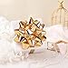 RUSPEPA Shiny Rose Gold Gift Bow, Perfect for Birthday, Christmas, Holiday, Party, Wedding, Baby Shower - 8
