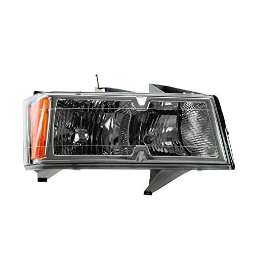 Image of TRQ Passenger Side Headlight Assembly Compatible with 2005-2008 Chevrolet Colorado With Xtreme Package GM2503247
