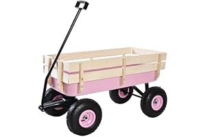 White Wagon for Wedding Kids, Outdoor Camping, Garden Cart