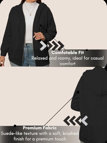 Image of GRECIILOOKS Hoodies for Women | Stylish Cotton Hoodie's | Oversized Zipper Hoodie for Women | Summer /Winter Wear